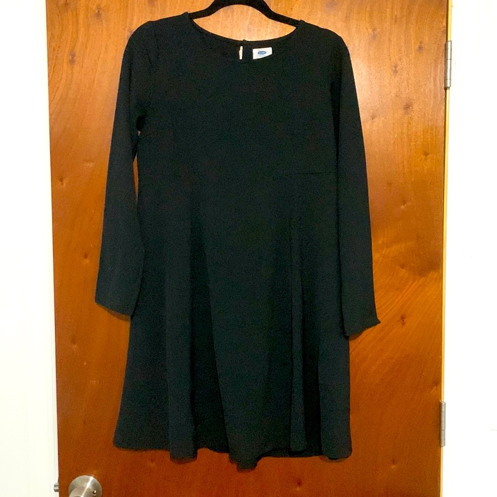Black skater dress